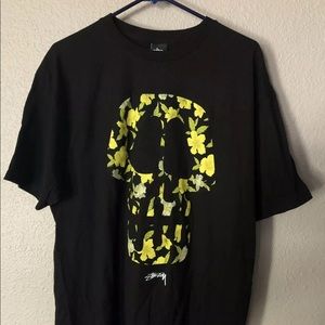 Stussy Floral Skull Tee